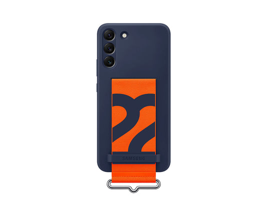 Samsung Galaxy S22+ Silicone Cover With Strap (Unboxed) - South Port™